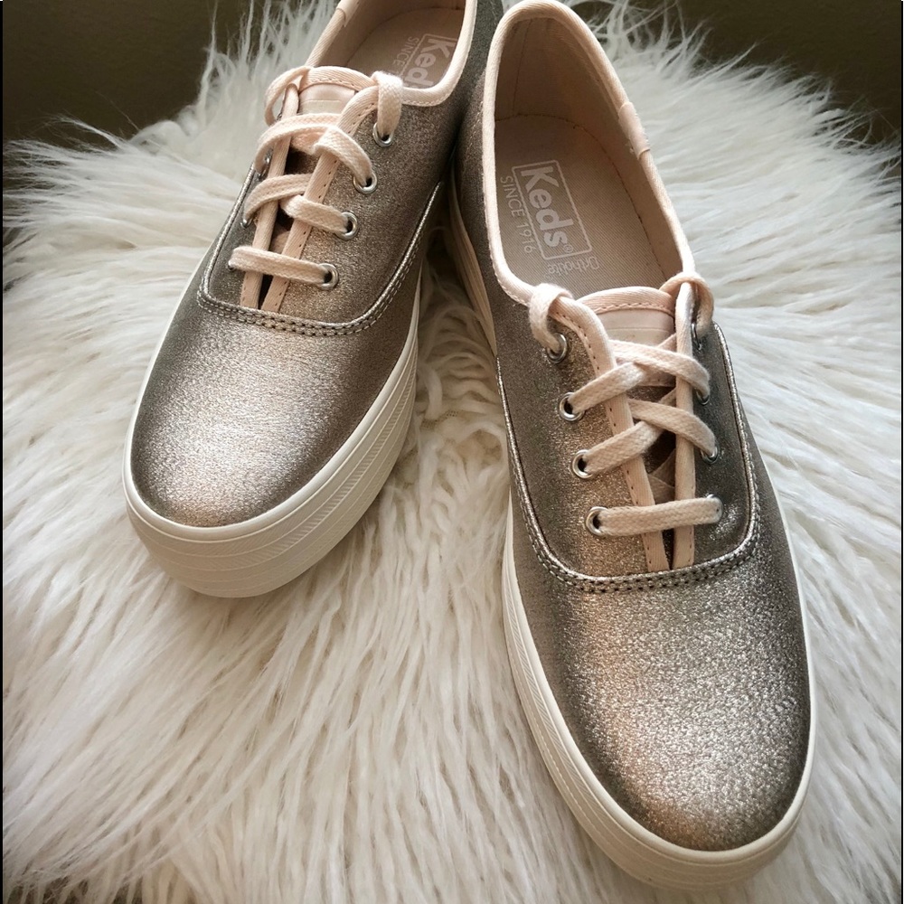 NEW Rose Gold Women’s Keds Sneaker
